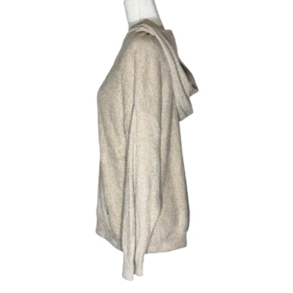 Barefoot Dreams CozyChic Hooded Pullover Sweater Women's Large - Picture 5 of 8